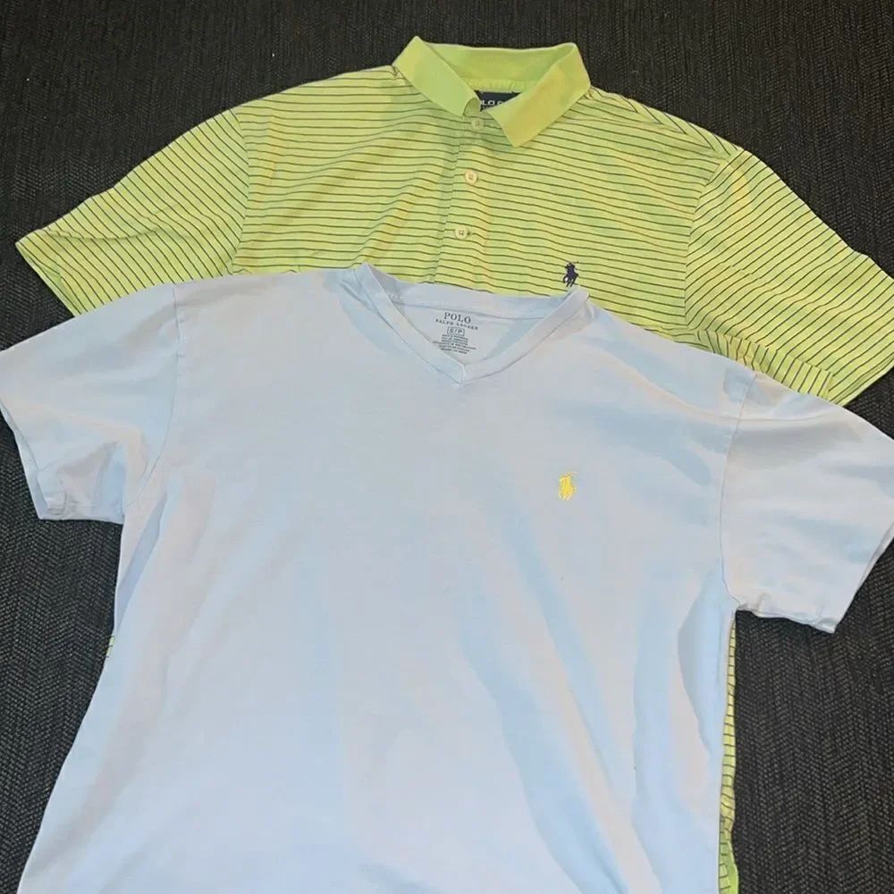 Polo Ralph Lauren bundle blue yellow green